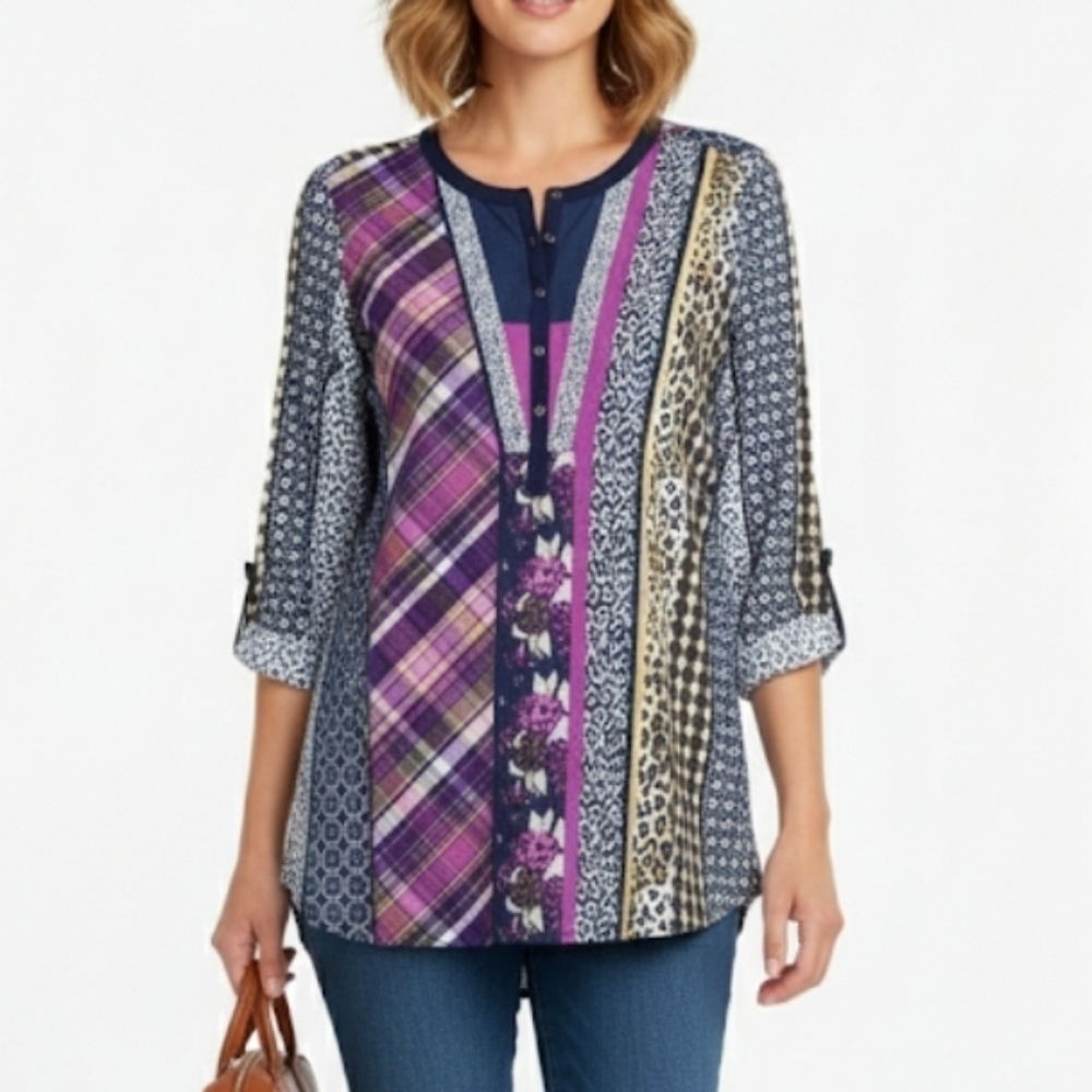 Nygard Multicolor Women's Top medium, Nygard